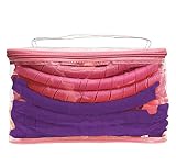 40 Stück – Lockenwickler Curler über Nacht für Damen und Frauen von Zuhause ohne Hitze (Lila/Pink) inkl. Reisetasche! - 2