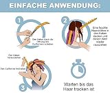 40 Stück – Lockenwickler Curler über Nacht für Damen und Frauen von Zuhause ohne Hitze (Lila/Pink) inkl. Reisetasche! - 5