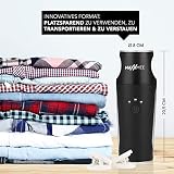 MAXXMEE Hemdenbügler kompakt für zwischendurch und auf Reisen | Trocknet und glättet Hemden & Blusen und ersetzt Bügeleisen oder Dampfbügelstation - 7