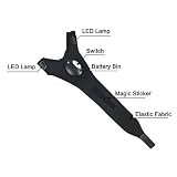 DINOWIN LED-Taschenlampen, Outdoor-Angelhandschuhe, Sporthandschuhe, Taschenlampe für Camping, Radfahren, Laufen, Outdoor-Aktivitäten, Notbeleuchtung - 2