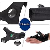 DINOWIN LED-Taschenlampen, Outdoor-Angelhandschuhe, Sporthandschuhe, Taschenlampe für Camping, Radfahren, Laufen, Outdoor-Aktivitäten, Notbeleuchtung - 4