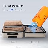 FLEXTAILGEAR EVO Pump mit 5000mAh Akku, tragbare elektrische Pumpe 4.5KPA, 250L/MIN Luftmatratze Pumpe zum schnellen Aufblasen und Entleeren für Poolschwimmer, Luftbett, Schwimmring - 4