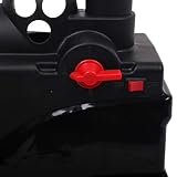 hzexun Tennisbälle Ballmaschine Tragbarer Tennisball-Maschine Solo Tennistrainer AC&Batterie Zuhause/Gericht Ballwurfmaschinen - 6