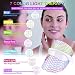 Yofuly LED Gesichtsmaske Lichttherapie, 7 Farben LED-Gesichtsmaske, Kabellos, Lichttherapie, Gesichtsmaske für Hautverjüngung, Gesichtshaut, Anti-Falten, Anti-Aging Haut - 2
