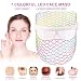Yofuly LED Gesichtsmaske Lichttherapie, 7 Farben LED-Gesichtsmaske, Kabellos, Lichttherapie, Gesichtsmaske für Hautverjüngung, Gesichtshaut, Anti-Falten, Anti-Aging Haut - 3