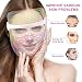 Yofuly LED Gesichtsmaske Lichttherapie, 7 Farben LED-Gesichtsmaske, Kabellos, Lichttherapie, Gesichtsmaske für Hautverjüngung, Gesichtshaut, Anti-Falten, Anti-Aging Haut - 4