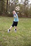 Schildkröt®Ogo Sport Jabbit Classic Set, 2 Jabbit Schleudern aus Buchenholz, 1 Gitter-Ball aus geknotetem Seil (Ø 15 cm), 970116 - 8