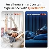 SwitchBot Smart Automatischer Vorhangöffner – Bluetooth Fernbedienung mit App/Timer, Aufgerüsteter Hochleistungsmotor, Kompatibel mit Alexa, Google Home(SwitchBot Hub erforderlich) (Curtain 3, U Rail) - 5