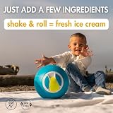 Yaylabs SoftShell Ice Cream Ball – Pint – Blue - 9
