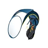 Bub-up Regenschutz für Fahrrad, ersetzt regenkleidung (wasserdicht, jacke, regencape, parka, regenponcho, regenschirm, Fahrrad regencover. Fahrrad mit dach. Fahrrad regenhaube. - 3