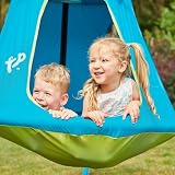 TP Toys TP859 UFO Metallrahmen | Outdoor Höhle/Schaukel | Für Kinder 2+ | Gebaute Maße 190 x 182 x 159 cm | Perfekt für kleine Gärten, blau - 3