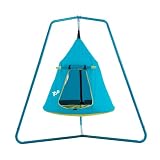 TP Toys TP859 UFO Metallrahmen | Outdoor Höhle/Schaukel | Für Kinder 2+ | Gebaute Maße 190 x 182 x 159 cm | Perfekt für kleine Gärten, blau - 8