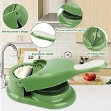 Dumpling Maker, Pelmeni maker, 2 in 1 Teigtaschenformer, Gyoza Maker,Maultaschen Former, DIY Knödel Skin Maker für Dumpling, Ravioli, Machen - 5