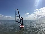 Pure4Fun WindSUP Touring 320 - aufblasbares Stand Up Paddle Board mit Windsurf-Rigg (3 qm Segel) - 2