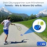 MOVEMATE Tennis-Trainer Set mit Wilson® Tennisball | innovatives Ballspiel für Draußen, im Garten, im Park für Kinder & Erwachsene | inkl. Transporttasche & Übungsvideos - 2