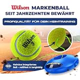 MOVEMATE Tennis-Trainer Set mit Wilson® Tennisball | innovatives Ballspiel für Draußen, im Garten, im Park für Kinder & Erwachsene | inkl. Transporttasche & Übungsvideos - 3