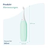 HappyPo Tragbar Po Dusche 300 ml - Tragbares Bidet für Männer und Frauen - Toilette Popodusche Ersetzt Feuchtes Toilettenpapier - Intimdusche für Schwangerschaft, Wochenbett und Reisen - Minze - 3