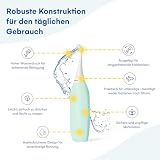 HappyPo Tragbar Po Dusche 300 ml – Tragbares Bidet für Männer und Frauen – Toilette Popodusche Ersetzt Feuchtes Toilettenpapier – Intimdusche für Schwangerschaft, Wochenbett und Reisen – Minze - 4