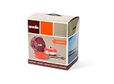 OMNIA Ofen Kit mit Zubehör - Set mit Campingofen, Silikonform, Aufbackgitter, Tasche und Topflappen, Beige - 7