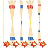 XXL Mikado Spiel Holz Riesenmikado 31 Holzstäbe 90 cm Outdoor Gartenmikado Kinder Erwachsene - 2