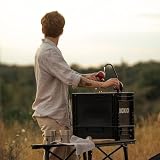 BOXIO – WASH: Mobiles 40×30 Spülbecken, Camping Waschbecken mit Pumpe ohne Strom, Camping Zubehör in Eurobox für den Van Ausbau, Friseur oder outdoor auf Festival & Garten, Spüle als Camping Gadgets - 4