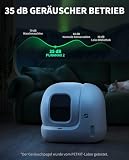 PETKIT Pura Max 2 Selbstreinigende Katzentoilette, 76L Katzenklo Selbstreinigend,xSecure,Geruchsbeseitigung,App-Steuerung,Große Fassungsvermögen,Automatisches Katzenklo für Mehrere Katzen - 5