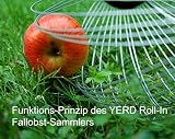 Walnuss-Sammler, YERD original Rollsammler Roll-In Medium ohne Stiel - 6