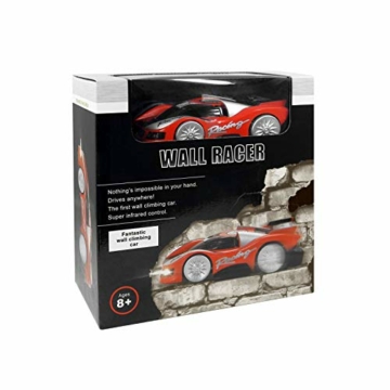 Eaxus® Climb Car Ferngesteuertes Auto - Wall Climber Spielzeugauto Fährt Wände und Decken Entlang - 7