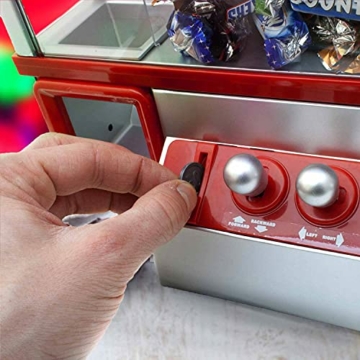 GOODS+GADGETS Candy Grabber Süßigkeitenautomat Süßigkeiten Greifautomat Greifer Spielautomat rot, Kind - 3