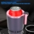 Smart Car Cup Kühler und Wärmer, 2-in-1-Autokühlbecher Auto Car Travel Heizbecher Touch Control Digitalanzeige für Car Travel(Roségold) - 5