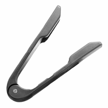 EUKKIC Any Tongs Grillzange, Besteckclip, Lebensmittelzange, antihaftbeschichtet, Grillzange, Brotklemme, Kuchenklemme - 1