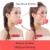 Face Lift Skin Firming Anti Wrinkle Mouth Exercise Tool,Jaw Trainer Kiefertrainer,Jawline Exerciser und Kiefer Training,Doppelkinnentferner Trainer,Gesichtstrainer,V -Form Gesicht Schlanker Werkzeug - 4