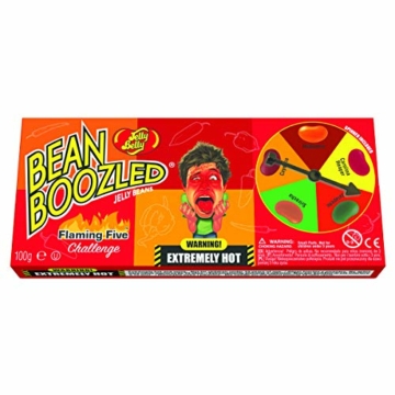 Jelly Belly Bean Boozled Spiel Glücksrad Flaming Five scharfe Edition 100g - 1