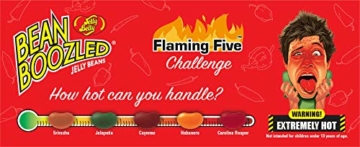 Jelly Belly Bean Boozled Spiel Glücksrad Flaming Five scharfe Edition 100g - 5