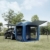 Lesulety heckzelt Auto SUV pop up Tent in Vorzelt Heckzelt breakwind for Camping Outdoor-Zelt grosses Outdoor-Zelt Schlafkapazität Für Bis zu 6 Personen,Blau,200cm*200cm - 2