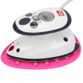 Prym Mini Dampf Bügeleisen Mit SEMPLIX Silikon Ablage Im Set (Pinky), Kleines Leichtes Für Reise und Zuhause - 1