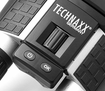 Technaxx Fernglas TX-142 mit Display für Erwachsene: Feldstecher mit kamera zur Beobachtung von Vögeln, Tieren, auf Sportveranstaltungen, Reisen, Jagd / FullHD Video- und Fotoaufnahmen / 4-fach Zoom - 4