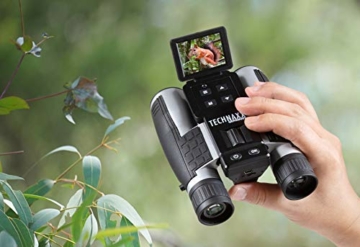 Technaxx Fernglas TX-142 mit Display für Erwachsene: Feldstecher mit kamera zur Beobachtung von Vögeln, Tieren, auf Sportveranstaltungen, Reisen, Jagd / FullHD Video- und Fotoaufnahmen / 4-fach Zoom - 5
