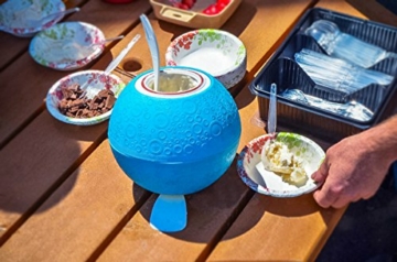 Yaylabs SoftShell Ice Cream Ball - Pint - Blue - 3